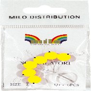 Segnalatore Trota Tondo GIALLO