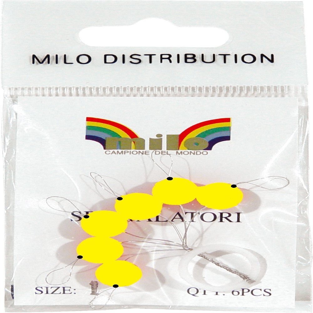 Segnalatore Trota Tondo GIALLO