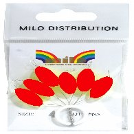 Segnalatore Trota Ovali ROSSI