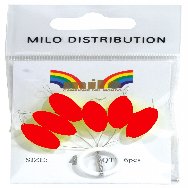 Segnalatore Trota Ovali ROSSI