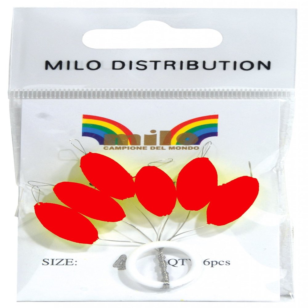 Segnalatore Trota Ovali ROSSI