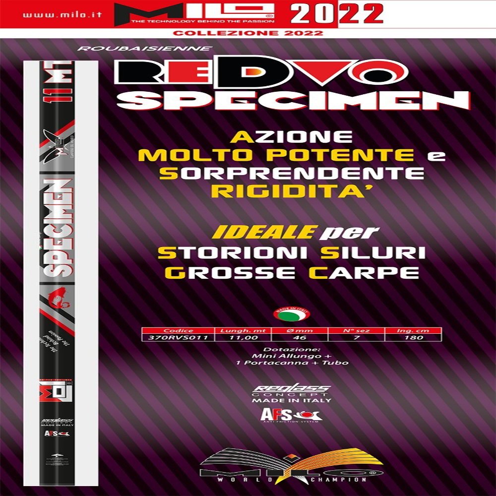 Roub Redvo Specimen S
