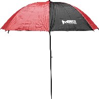 Ombrellone PVC Rosso Nero