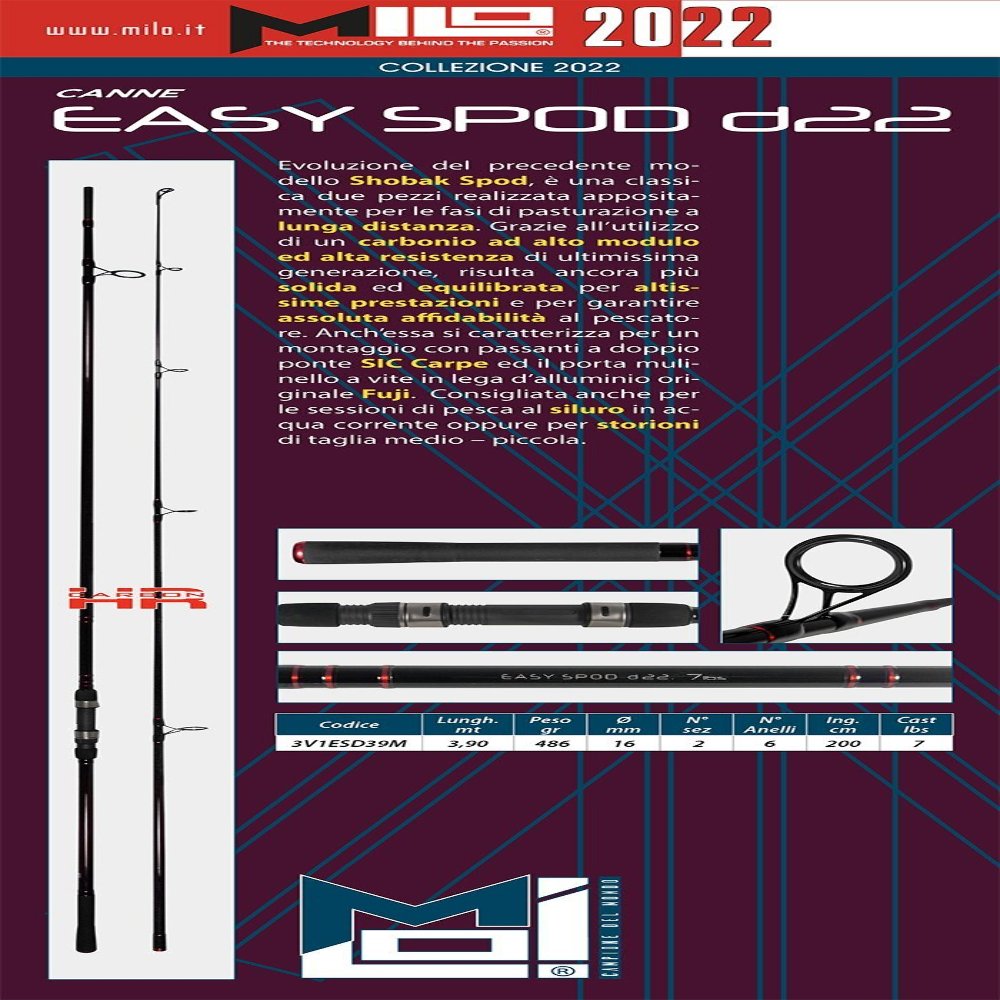 Canne Easy Spod D22 S (1)