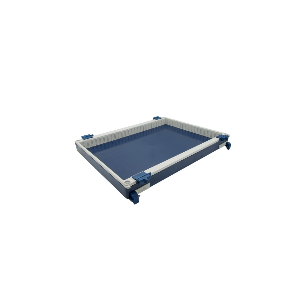 MODULO BLU/GRIGIO  RIBALTA PORTA LENZE