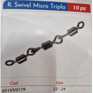 GIRELLA TRIPLA MICRO ROLLING      651VV0179