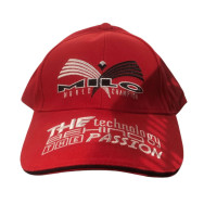 CAPPELLO MILO TOP PEAK NERO/ROSSO