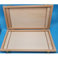 SCATOLE PORTA FINALI IN LEGNO *ACQUA AZZURRA*