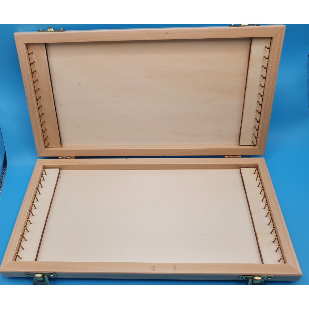 SCATOLE PORTA FINALI IN LEGNO *ACQUA AZZURRA*