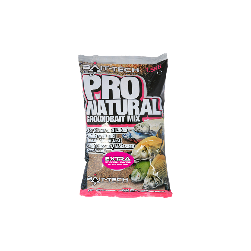 BAIT-TECH PRO NATURAL EXTRA 1.5KG     250BT1464