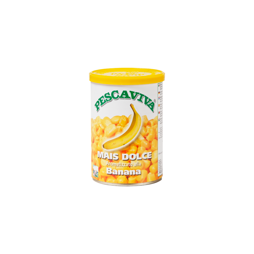 MAIS PESCAVIVA AROMA BANANA 385gr