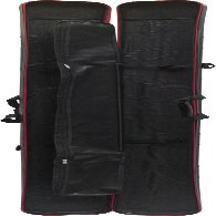 Portacanne Travel Black 200 Aperto