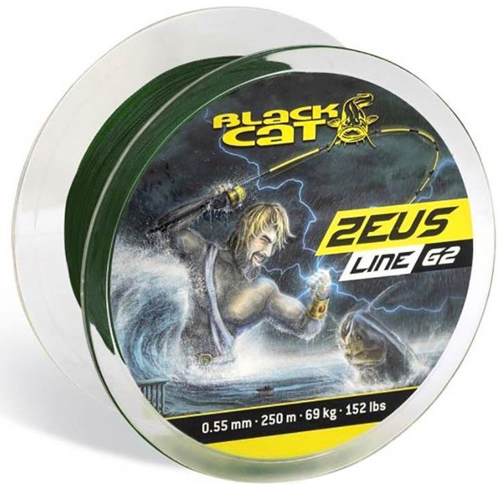 TRECCIA BLACK CAT ZEUS LINE G2 Ø 0.55 250mt