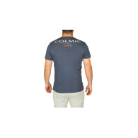 T-SHIRT COLMIC BLU FIAMMATO