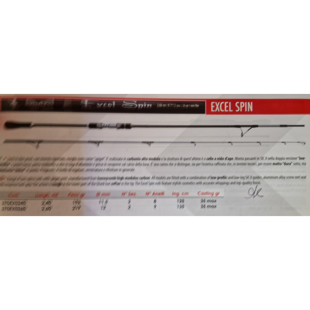 Canna EXCEL SPIN Mt. 2.40/2.60