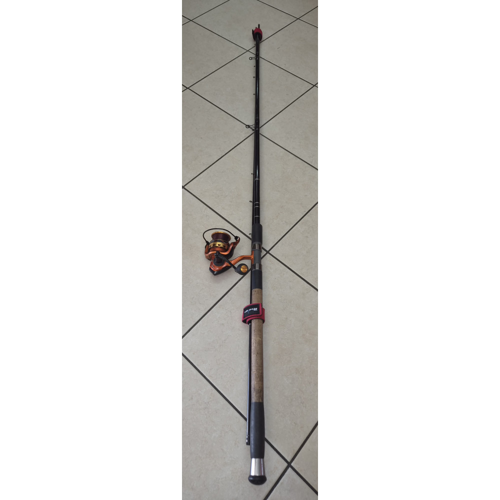 Canna INGLESE PREMIERSHIP MATCH CARP 15ft 8-25gr *usata* + mulinello LUGH