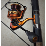 Canna INGLESE PREMIERSHIP MATCH CARP 15ft 8-25gr *usata* + mulinello LUGH