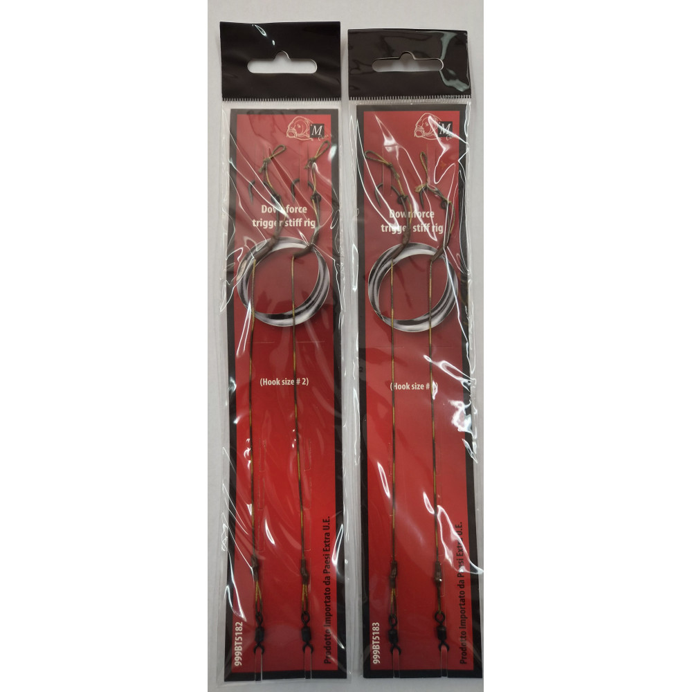 AMI CARP FISHING D-RIG TIGGER STIFF2 CAMO 2PZ