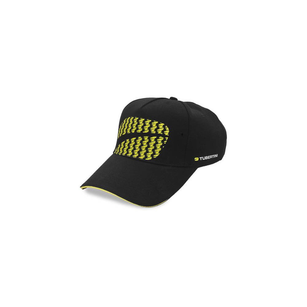 CAPPELLO TUBERTINI LOGO CAP BLACK