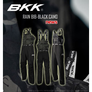 SALOPETTE BKK RAIN BIB-BLACK CAMOU