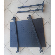 PIATTO CON GAMBE 50x68cm ATTACCO 30/36 *usato*