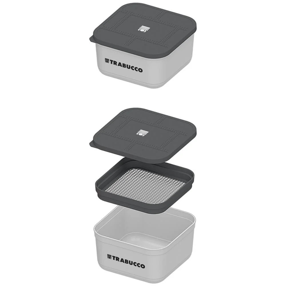 TRABUCCO SCATOLA BAITSAFE BOX 16 CON SETTACCIO