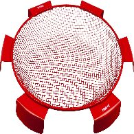 Setaccio Inox Red 33 6mm RIT