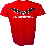T-Shirt Rossa Retro